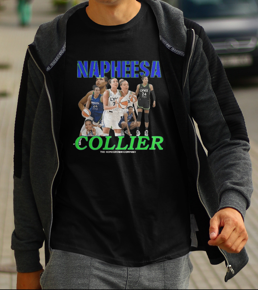 Napheesa Collier MVPhee Queen Of The Court Lynx Basketball Star T-Shirt
