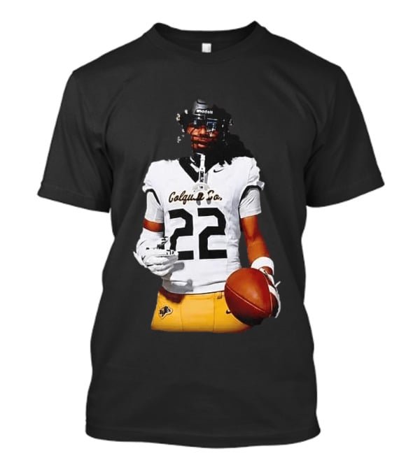 Colquitt County Packers Sean Ethan 22 Football Jersey Player Image T-Shirt