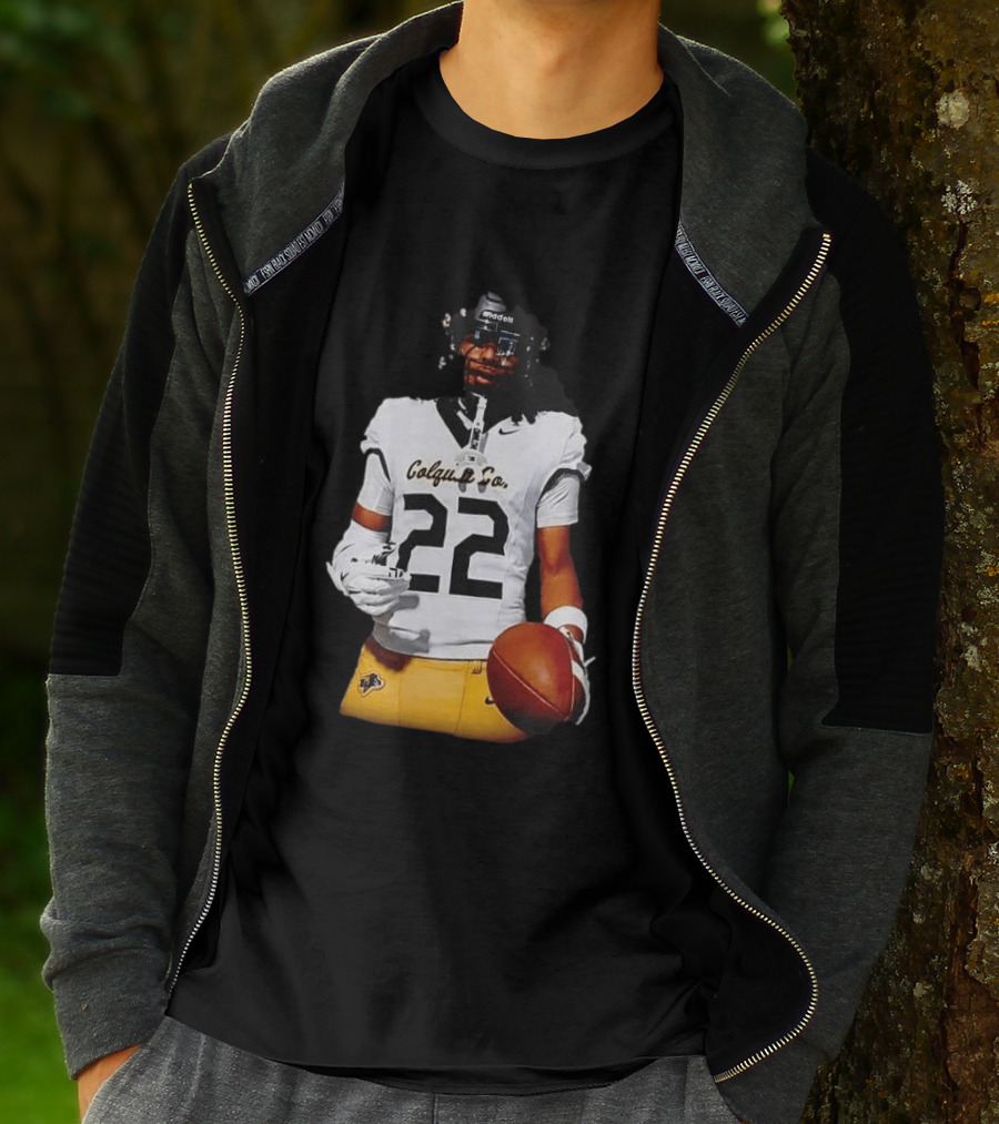 Colquitt County Packers Sean Ethan 22 Football Jersey Player Image T-Shirt