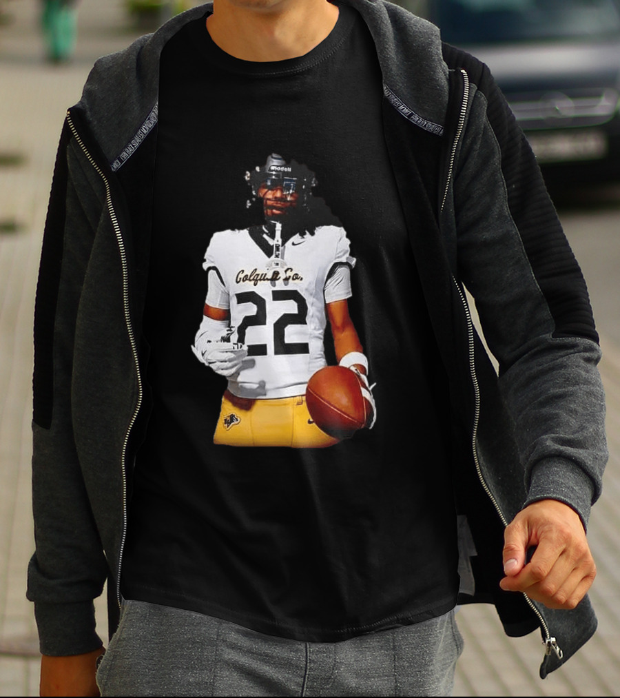 Colquitt County Packers Sean Ethan 22 Football Jersey Player Image T-Shirt