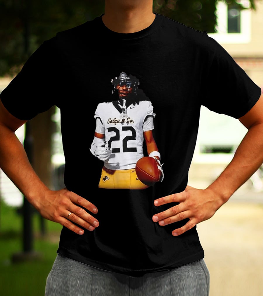 Colquitt County Packers Sean Ethan 22 Football Jersey Player Image T-Shirt