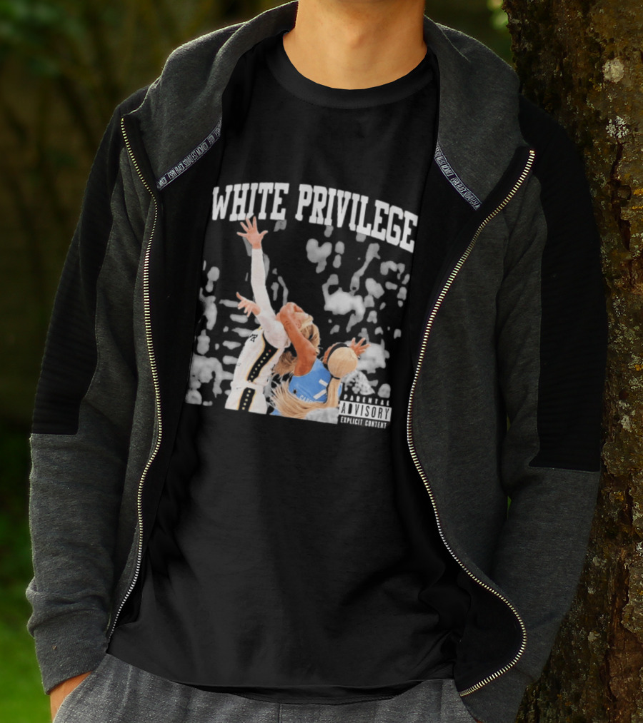 Dijonai Carrington Foul On Sophie Cunningham White Privilege Parental Advisory T-Shirt