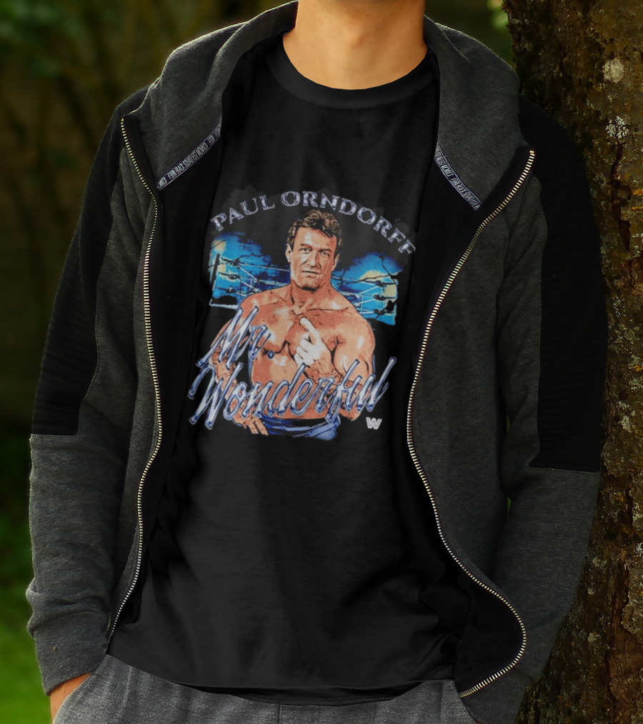 Paul Orndorff Mr. Wonderful WWE Wrestling Legend T-Shirt