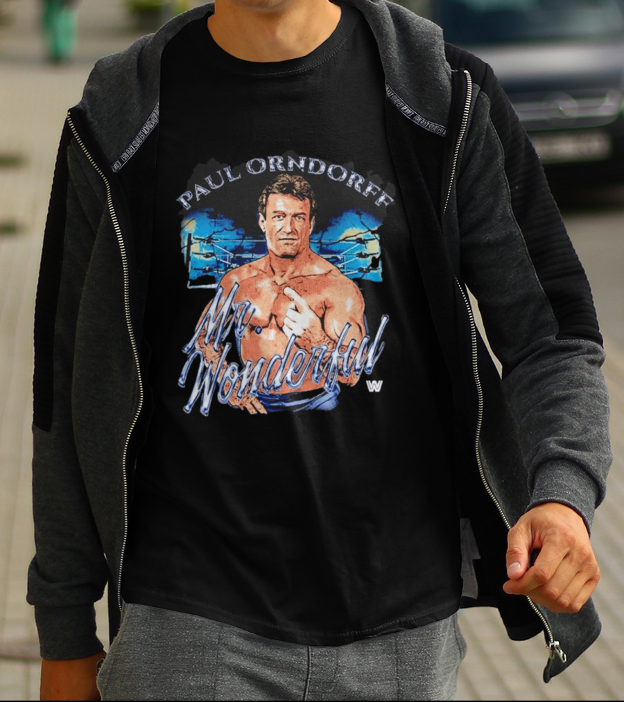 Paul Orndorff Mr. Wonderful WWE Wrestling Legend T-Shirt