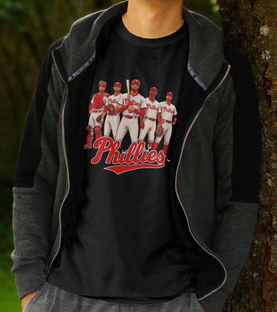 Philadelphia Phillies Field Of Dreams 2026 Team Roster Lineup T-Shirt