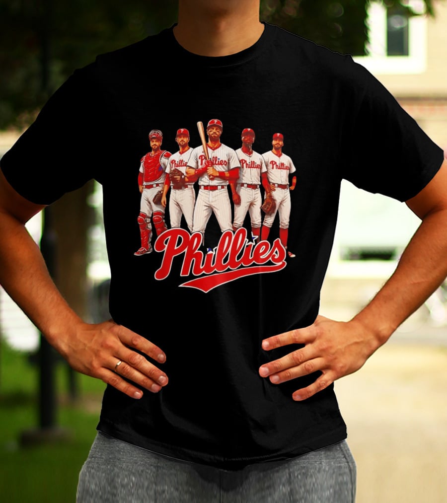 Philadelphia Phillies Field Of Dreams 2026 Team Roster Lineup T-Shirt