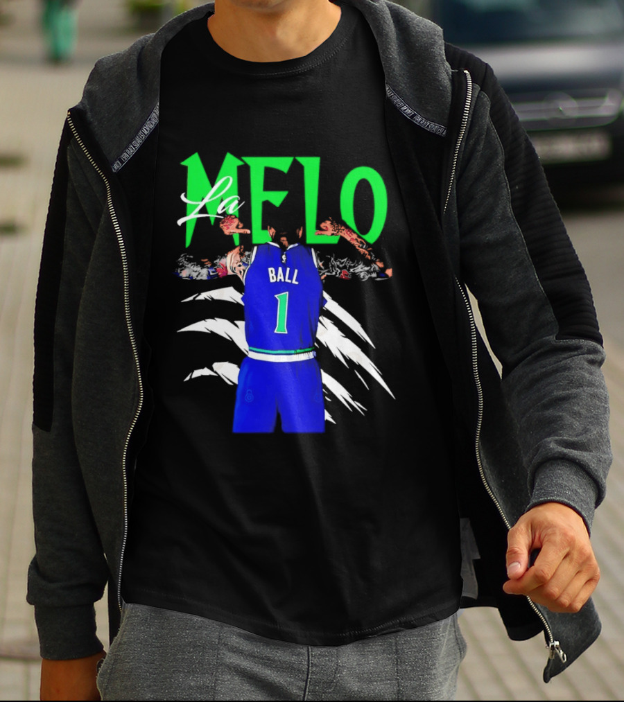 LaMelo Ball Timberwolves NBA Number 1 Jersey T-Shirt