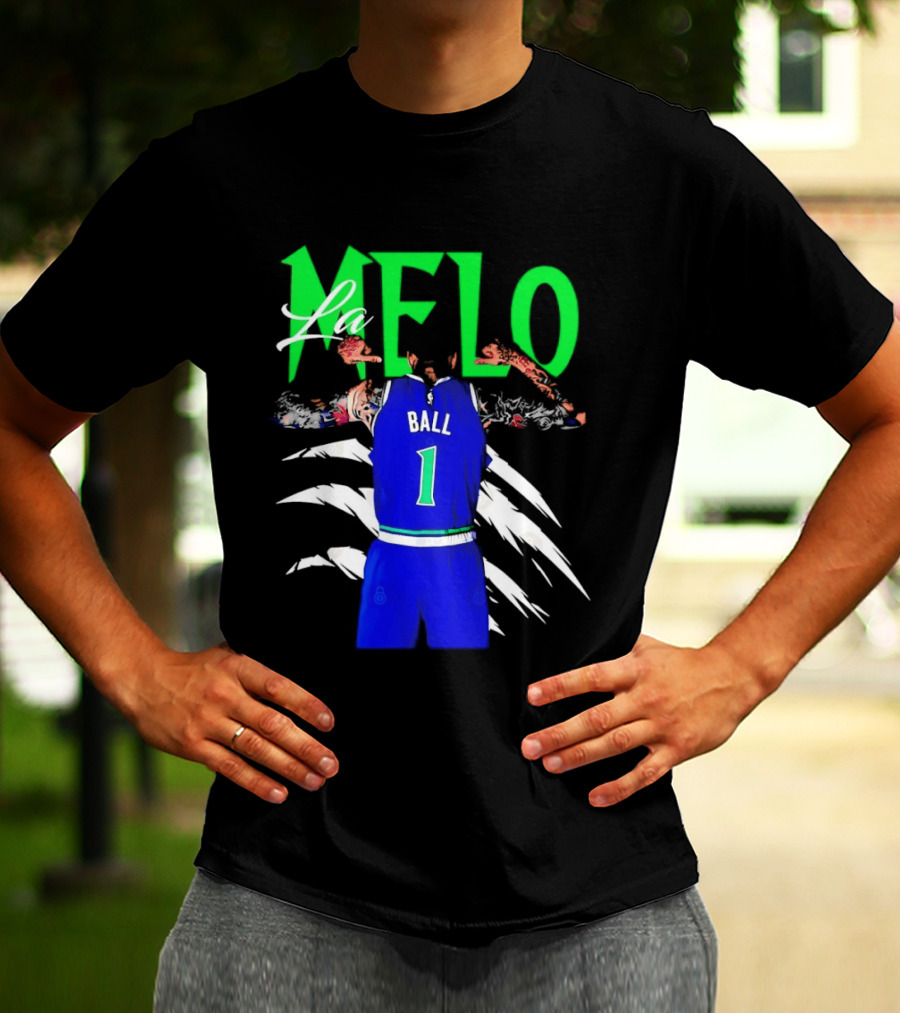LaMelo Ball Timberwolves NBA Number 1 Jersey T-Shirt
