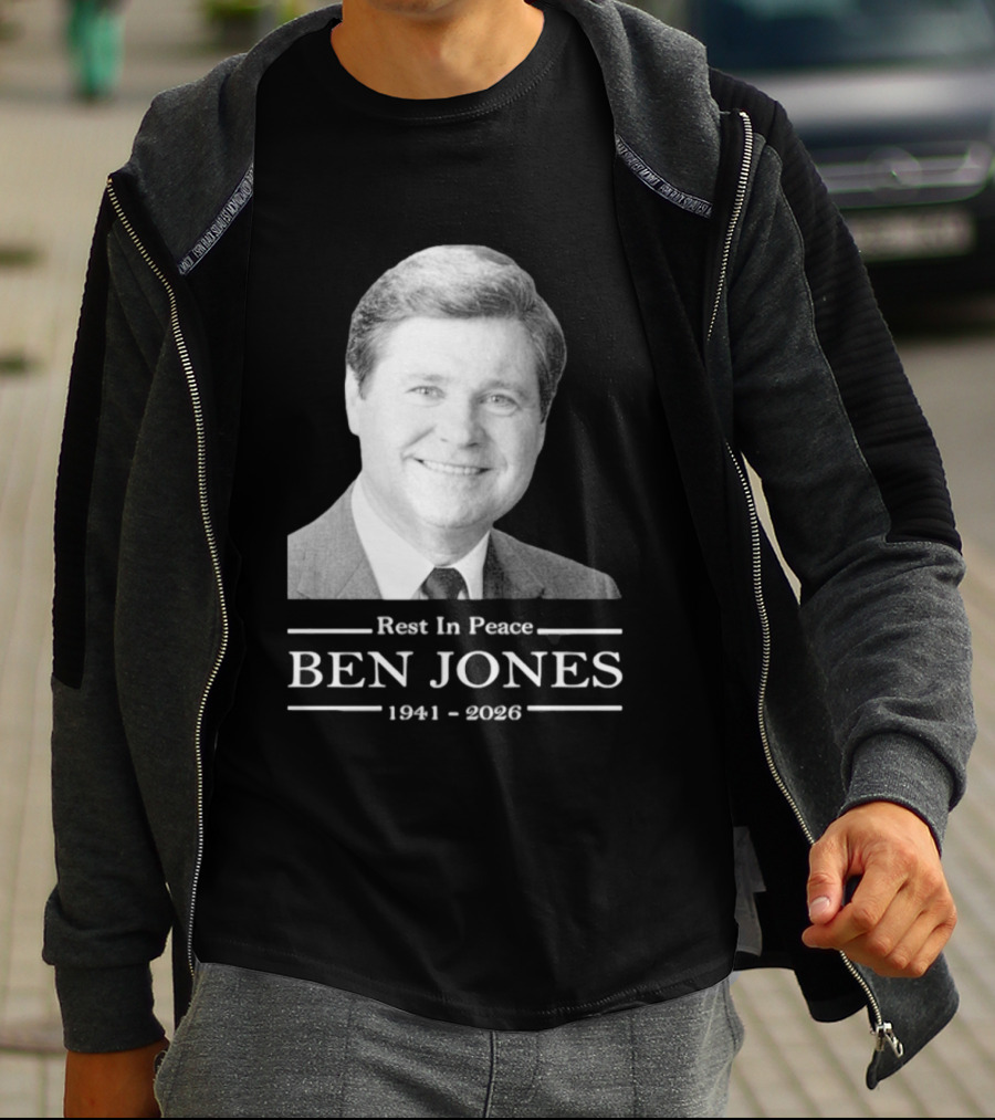 Rest In Peace Ben Jones 1941 2026 Memorial T-Shirt