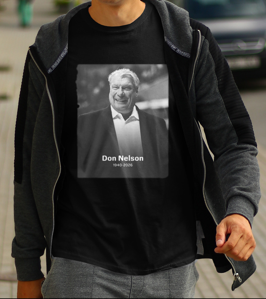 Don Nelson 1940 2026 Basketball Legend Memorial T-Shirt