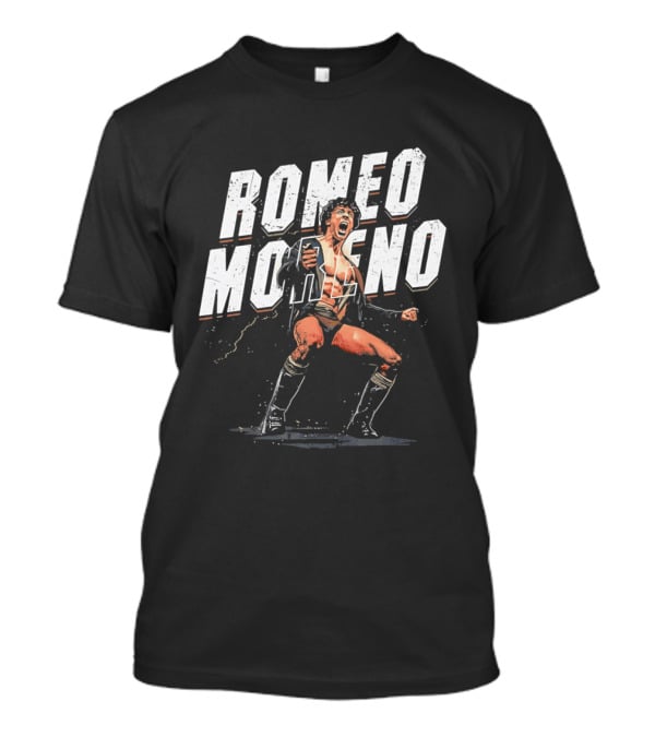 Romeo Moreno Dynamic NXT Superstar Wrestling Persona T-Shirt