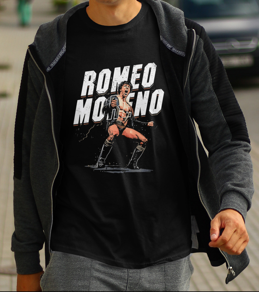 Romeo Moreno Dynamic NXT Superstar Wrestling Persona T-Shirt