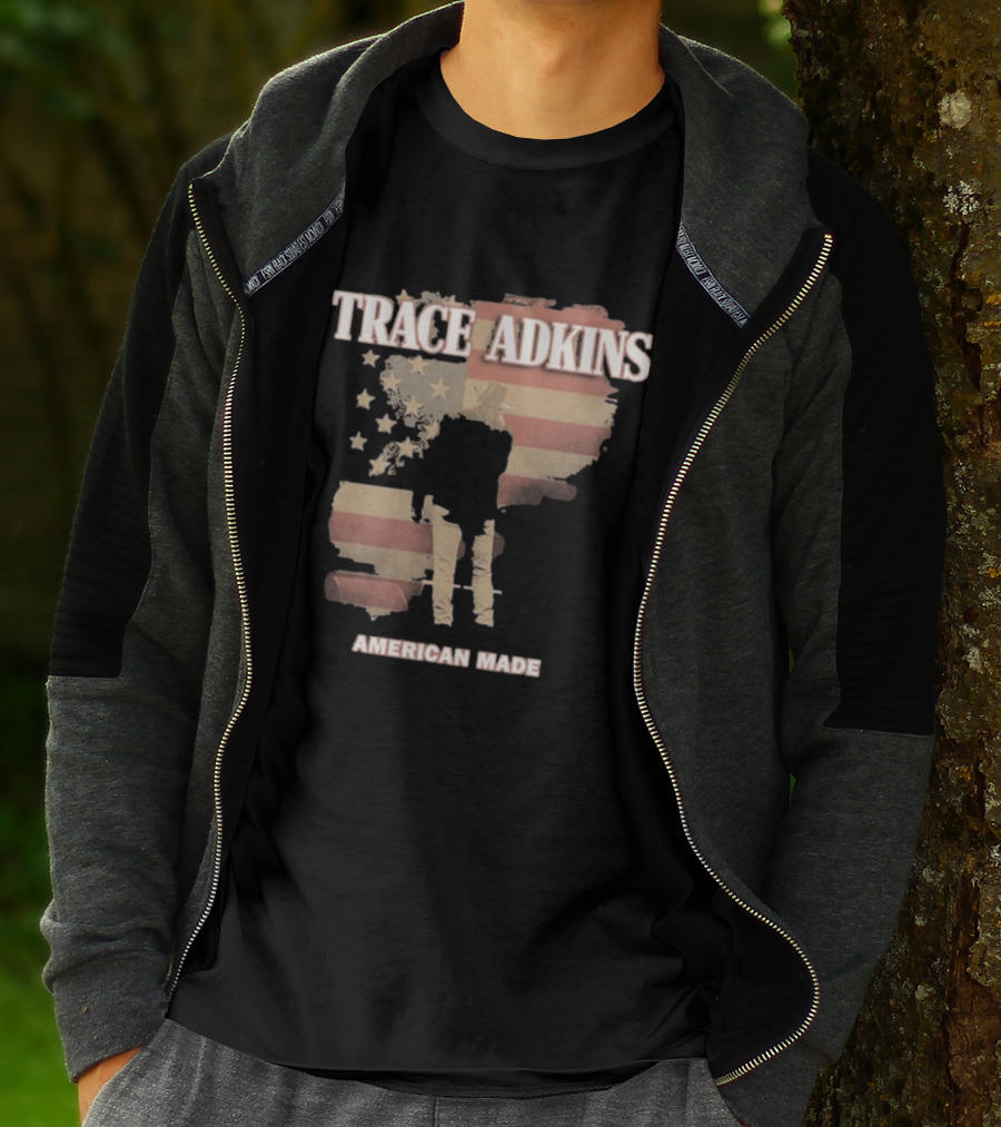 Trace Adkins American Made USA Flag Stars And Stripes T-Shirt
