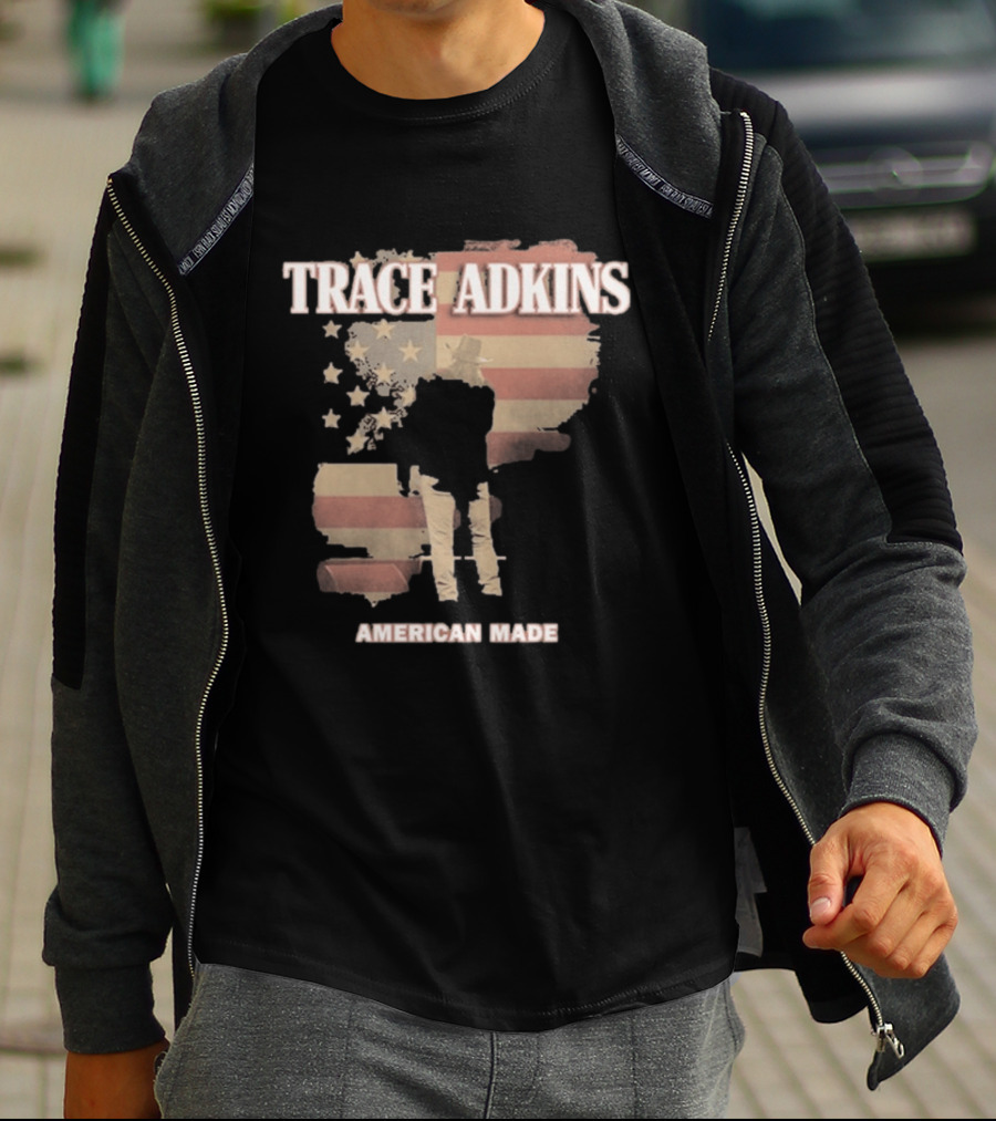 Trace Adkins American Made USA Flag Stars And Stripes T-Shirt