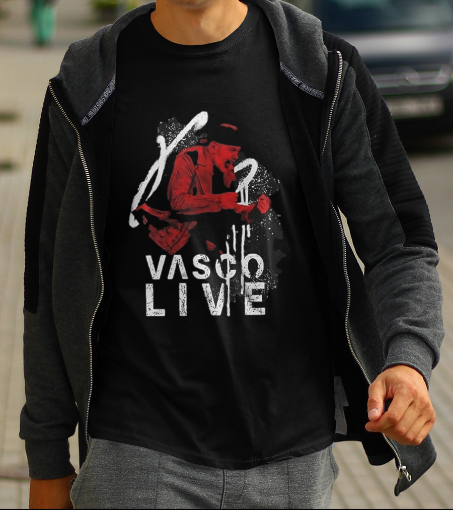Vasco Live Residency Show Roma 2027 T-Shirt