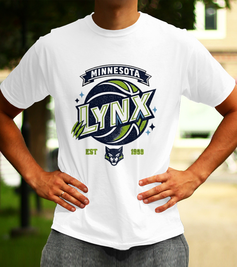 Minnesota Lynx Basketball Est 1999 Classic Team T-Shirt
