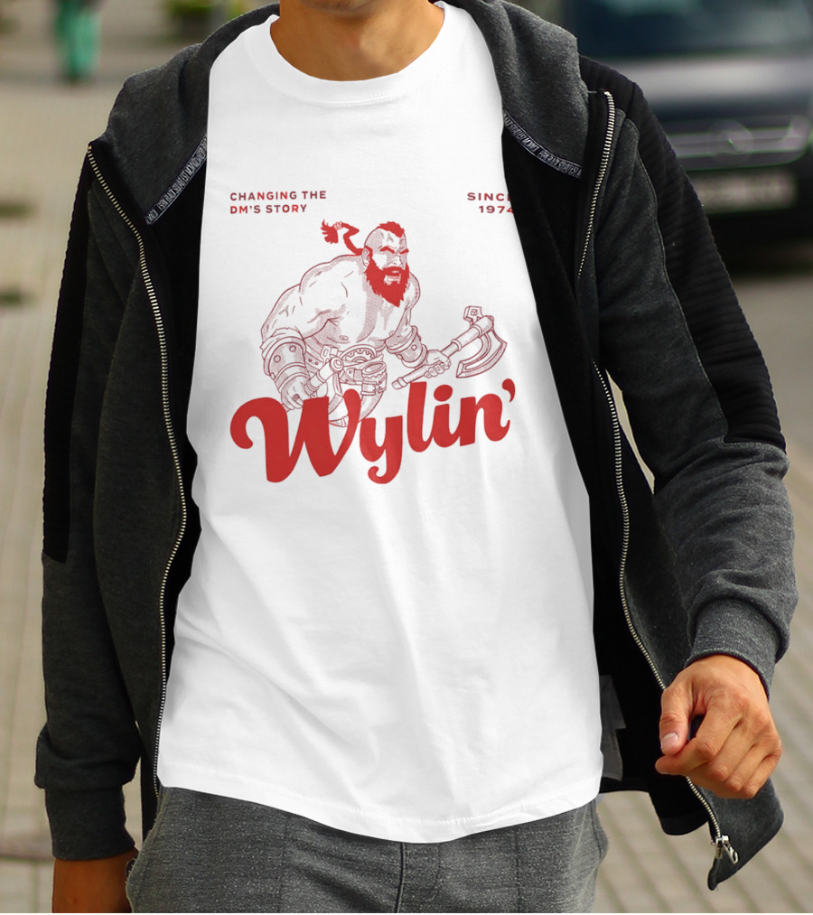 Changing The DM's Story Wylin' Barbarian Since 1974 T-Shirt