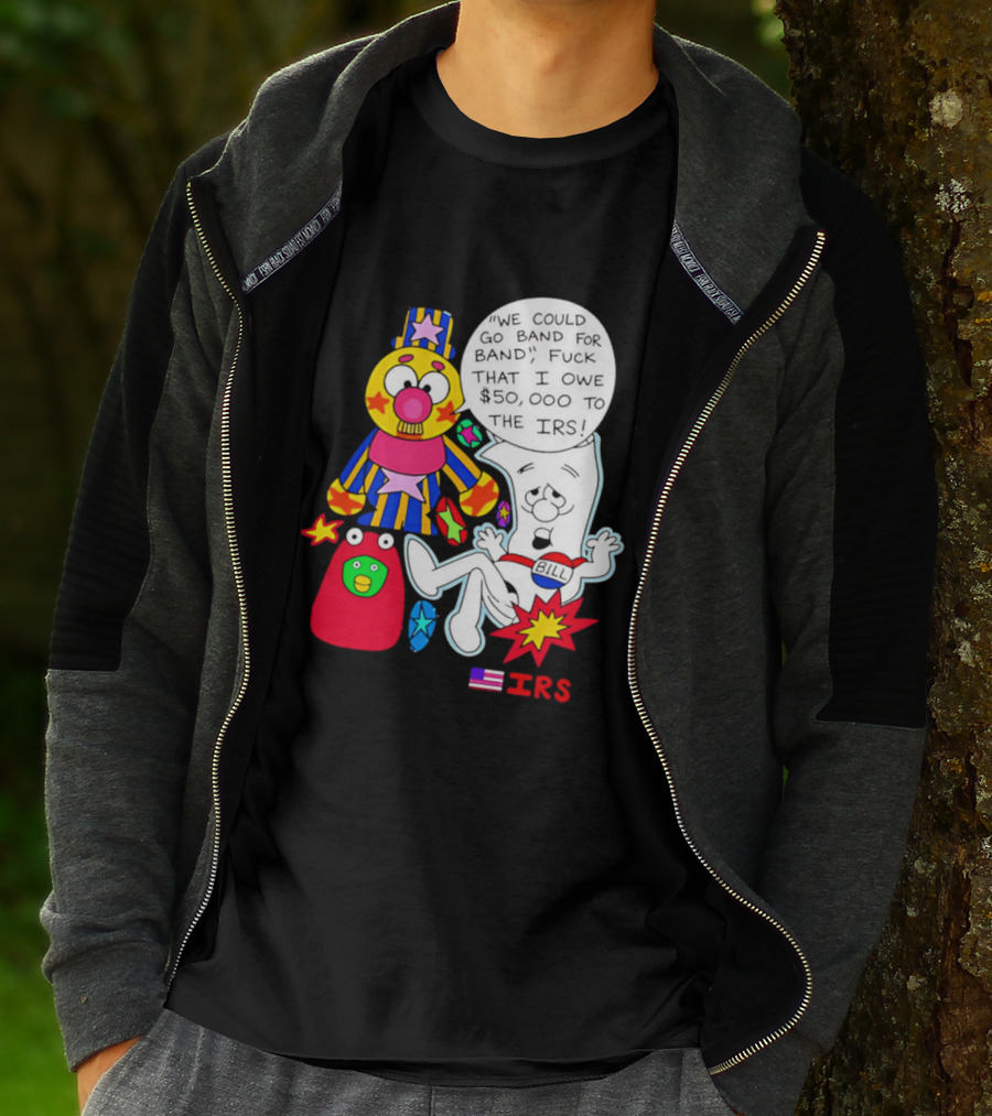 I'm Just A Bill IRS Debt Schoolhouse Rock Clown And Starburst T-Shirt