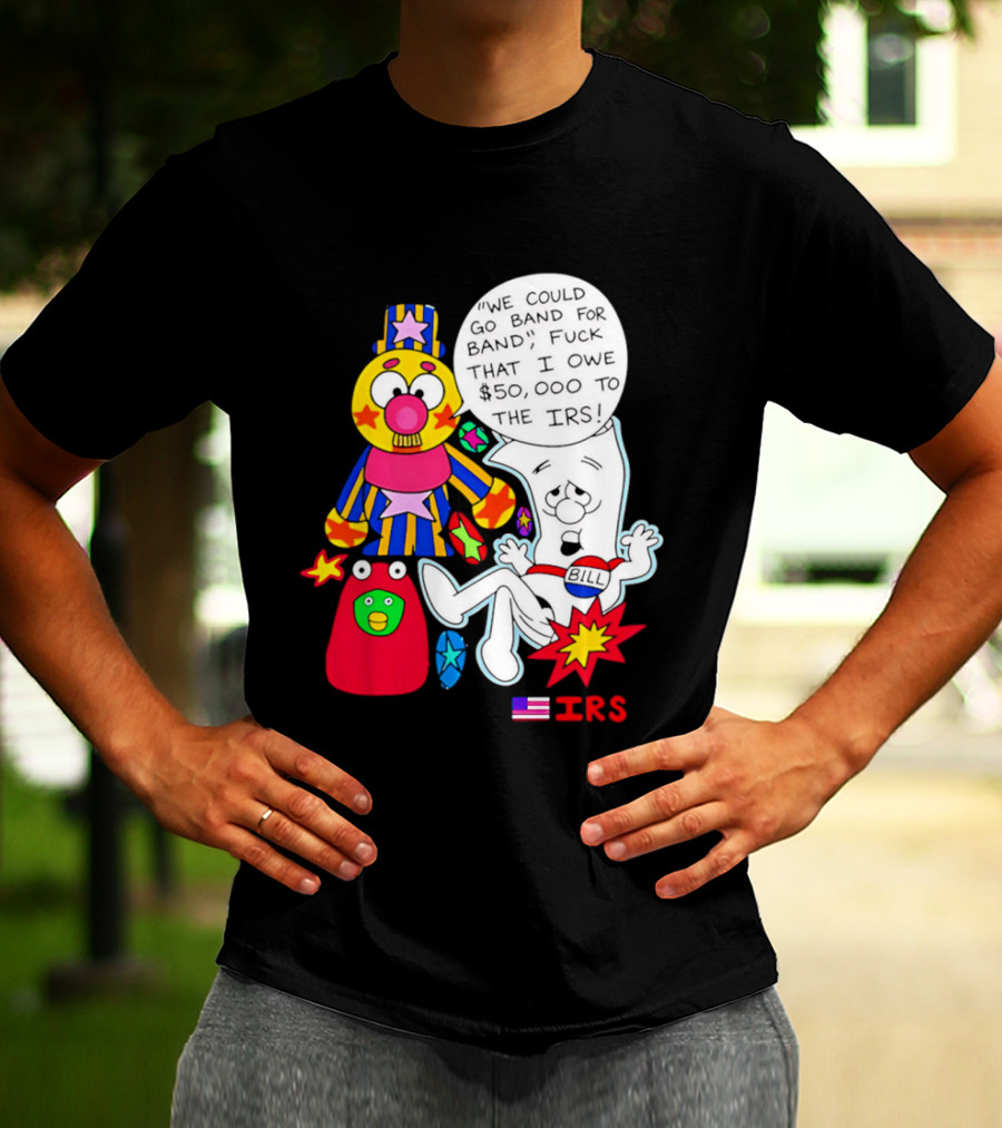 I'm Just A Bill IRS Debt Schoolhouse Rock Clown And Starburst T-Shirt