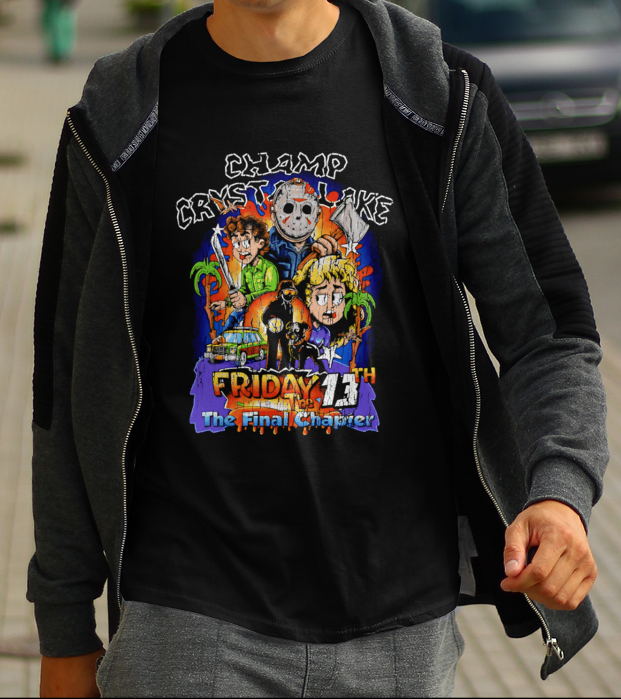 Champ Crystal Lake Friday The 13th The Final Chapter T-Shirt