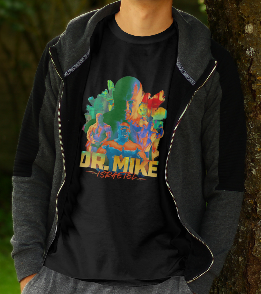Dr. Mike Israetel Vibrant Fitness Motivational T-Shirt