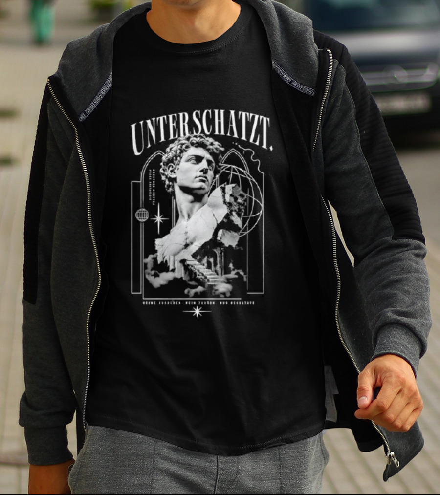 Unterschaetzt Discipline Classical Bust Keine Ausreden Keine Ergebnisse T-Shirt