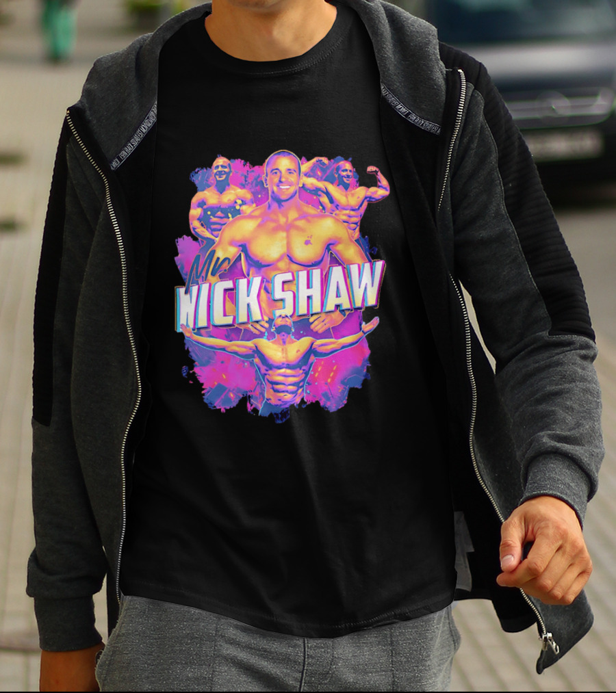 Mr Nick Shaw Bodybuilding Motivation Fitness Enthusiast Hype T-Shirt