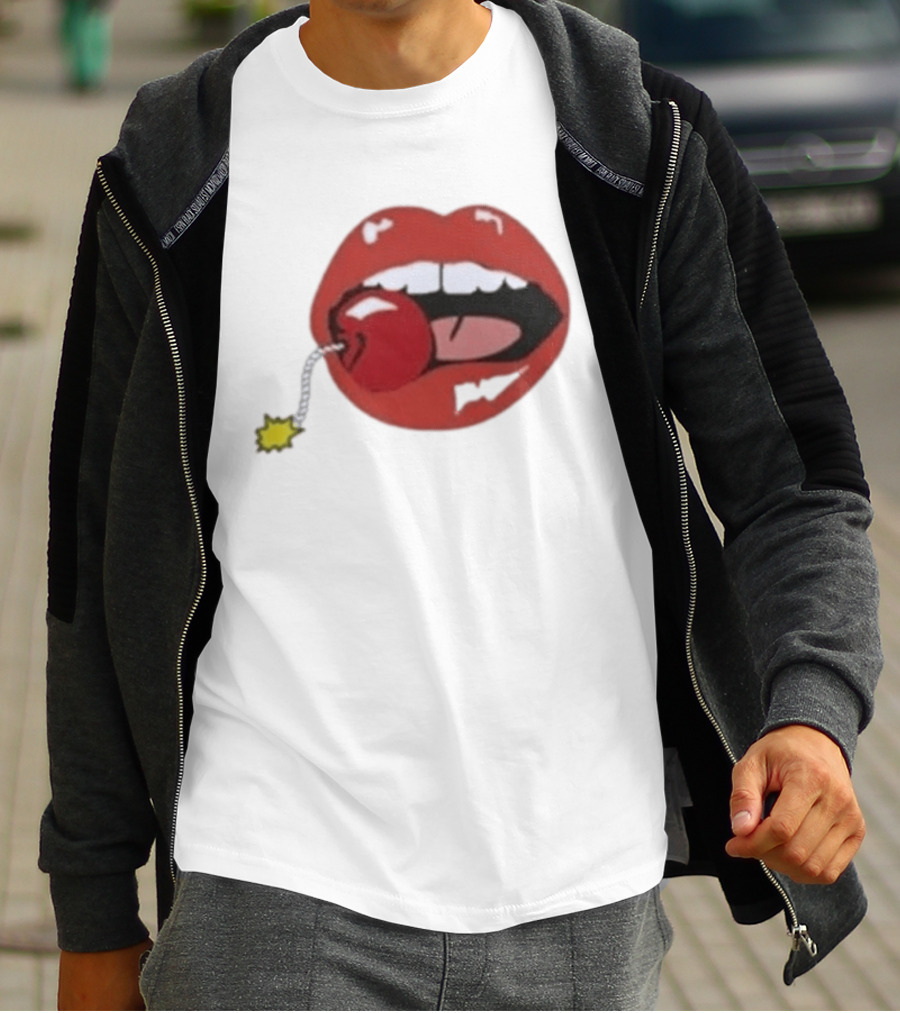 Argylle Aidan Wilde Cherry Lips Bomb T-Shirt