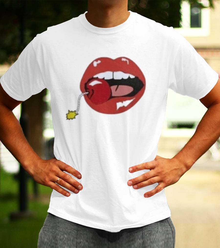 Argylle Aidan Wilde Cherry Lips Bomb T-Shirt