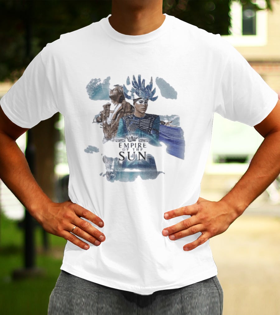 Empire Of The Sun White Ice On The Dune Duo Visual T-Shirt
