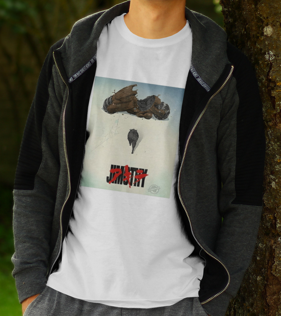 Jimothy Akira Kaneda Bike Homage Neo Tokyo Anime T-Shirt