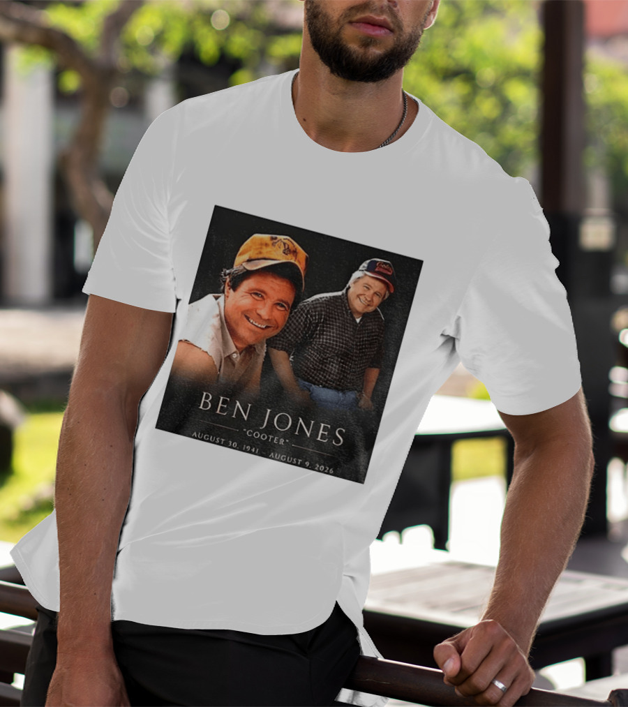 Ben Jones Cooter Memorial August 30 1941 August 9 2026 T-Shirt
