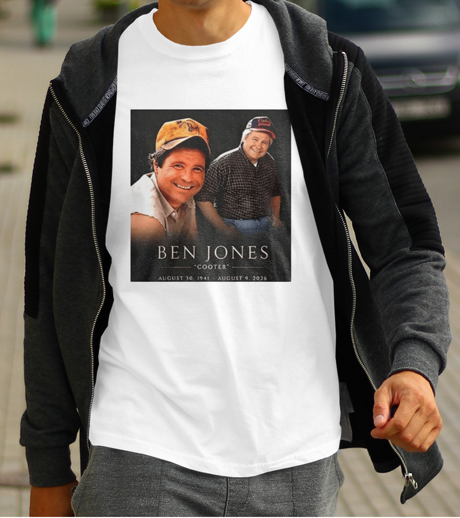 Ben Jones Cooter Memorial August 30 1941 August 9 2026 T-Shirt