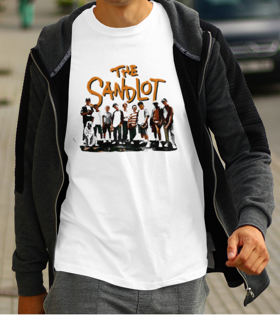 The Sandlot Cast Benny Smalls Hercules Movie Characters T-Shirt