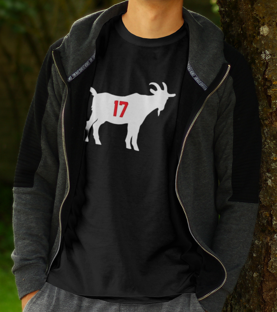 17 White Billy Goat T-Shirt