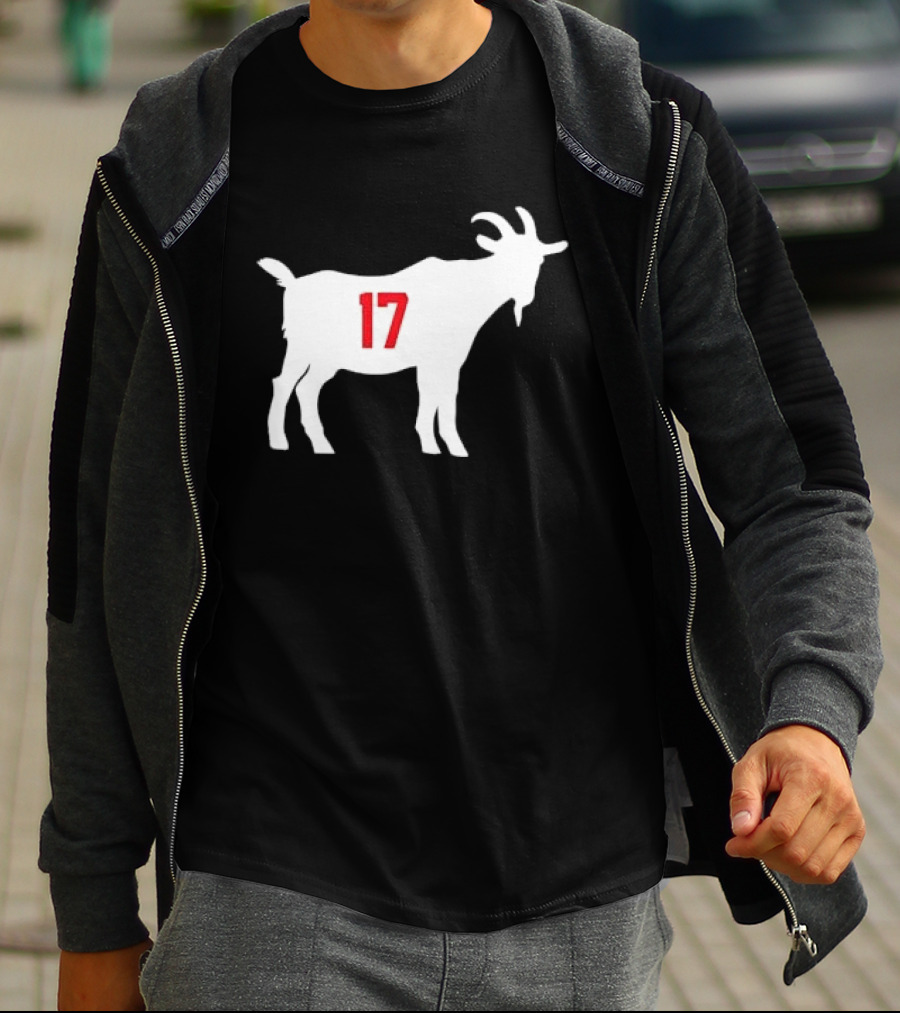 17 White Billy Goat T-Shirt