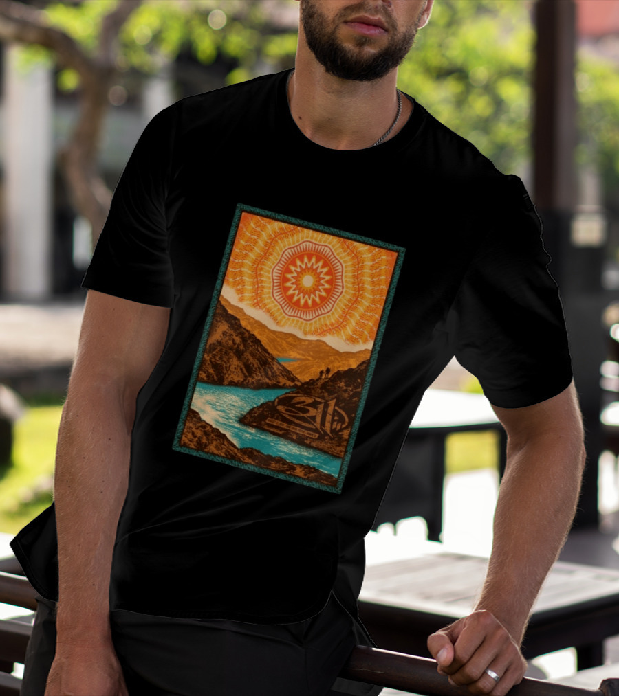 311 August 11 2026 Nampa ID Sunburst Mountain River Scene T-Shirt