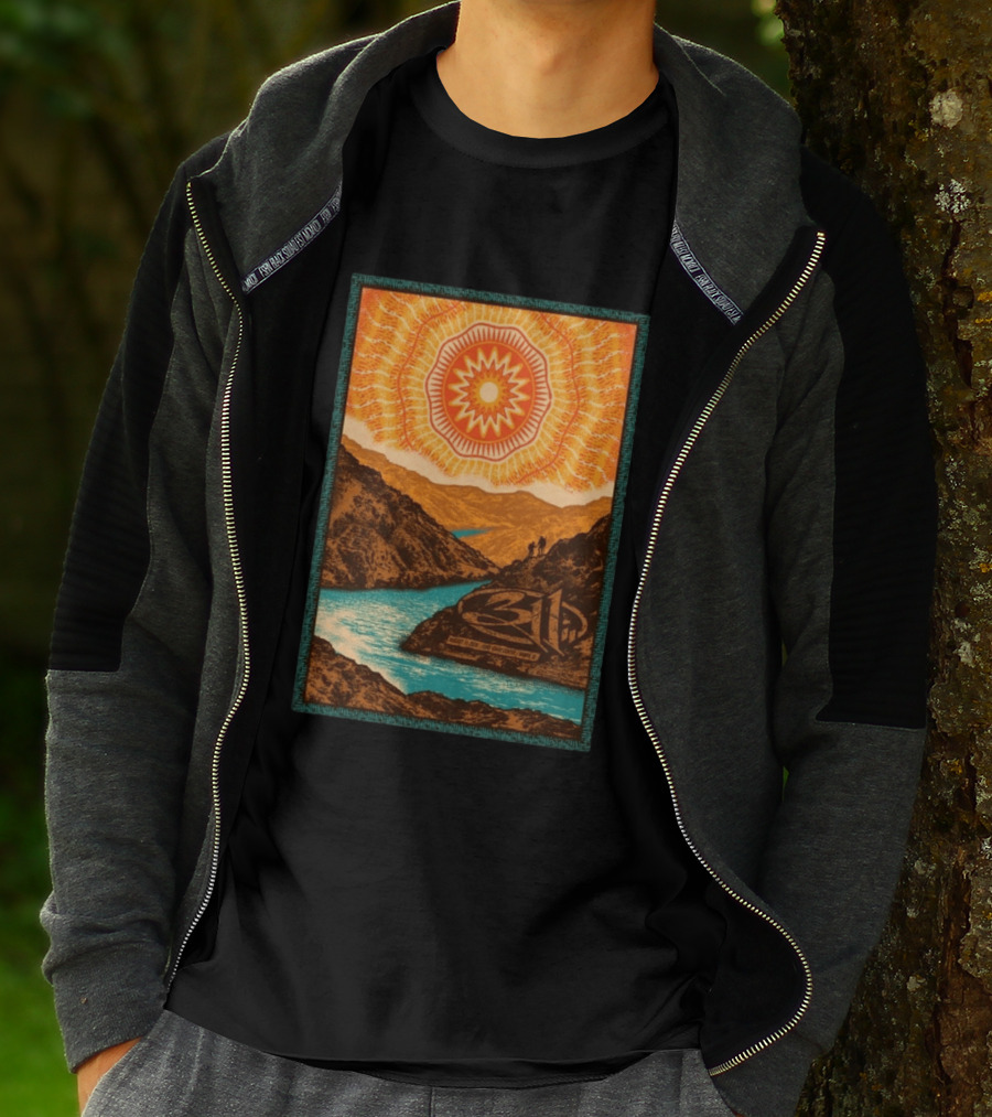 311 August 11 2026 Nampa ID Sunburst Mountain River Scene T-Shirt