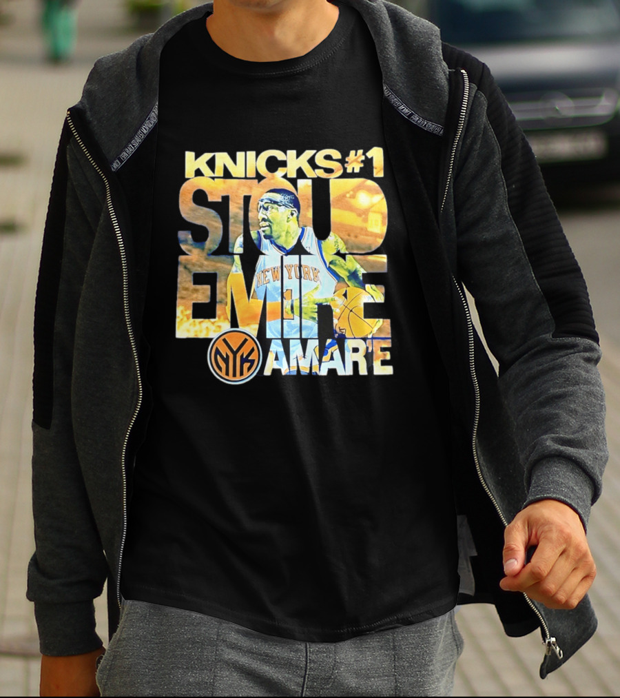 Knicks #1 Stoudemire Amare New York NYK T-Shirt