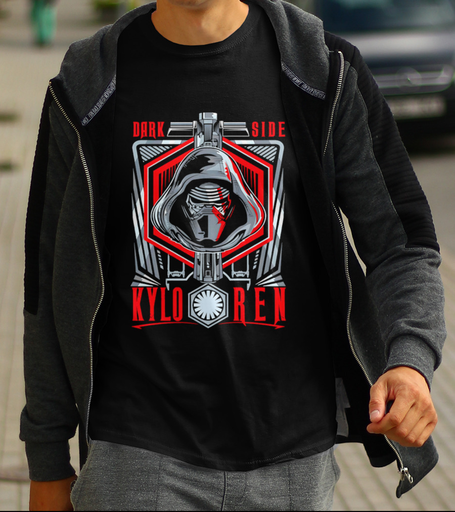 Dark Side Kylo Ren Star Wars Sith Lord T-Shirt
