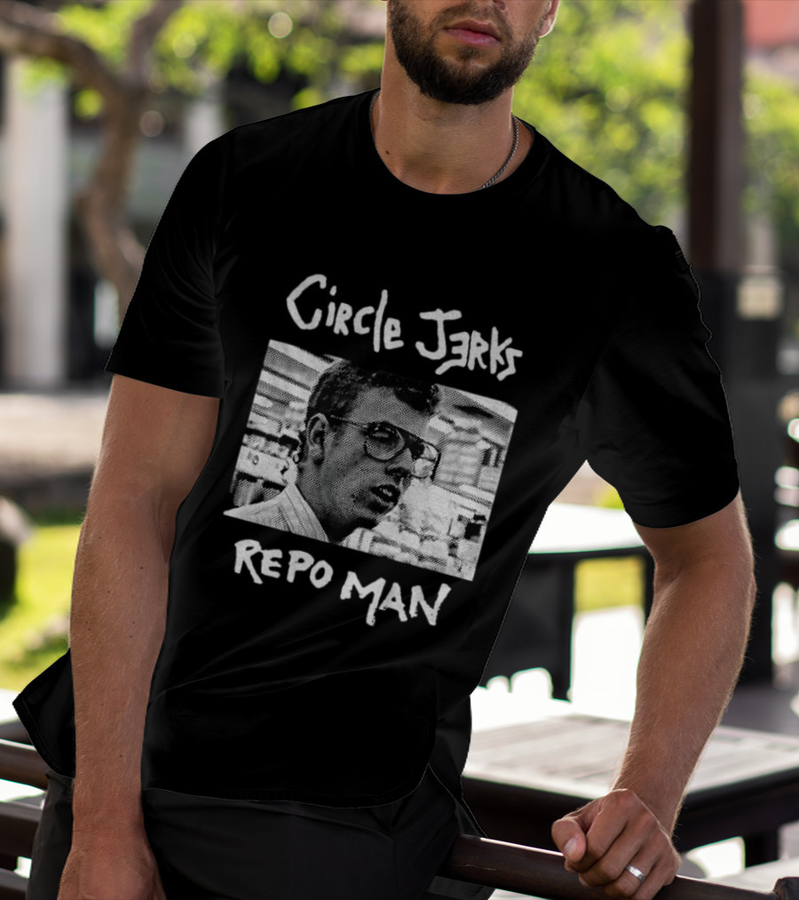 Circle Jerks Punk Rock Band Repo Man T-Shirt