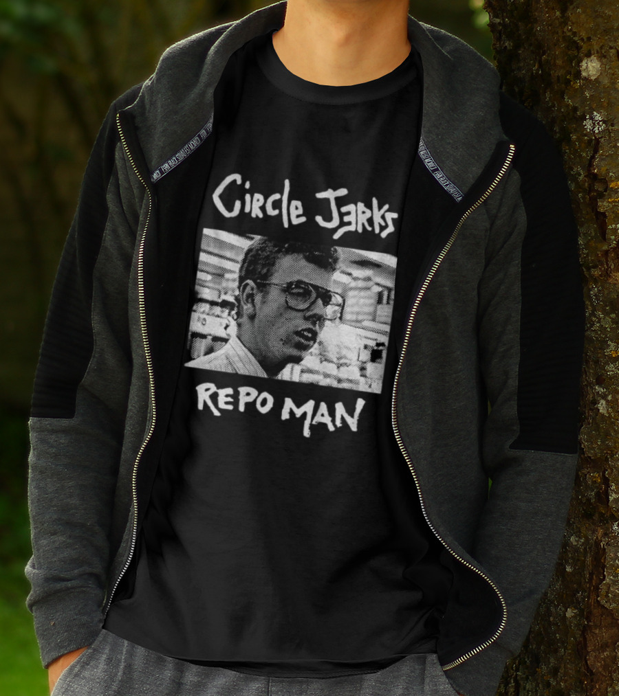 Circle Jerks Punk Rock Band Repo Man T-Shirt
