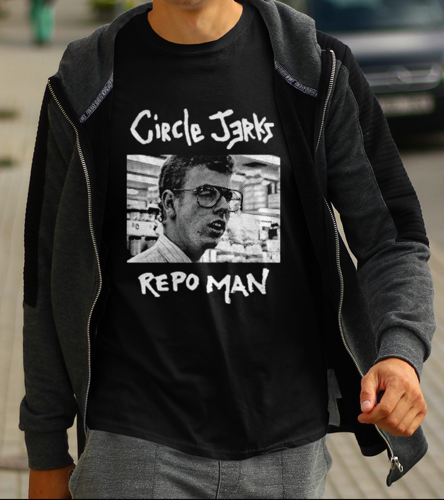 Circle Jerks Punk Rock Band Repo Man T-Shirt