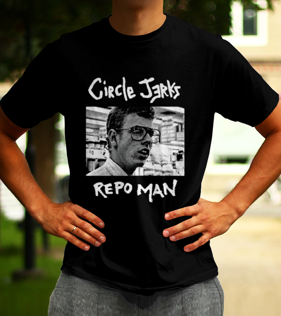 Circle Jerks Punk Rock Band Repo Man T-Shirt