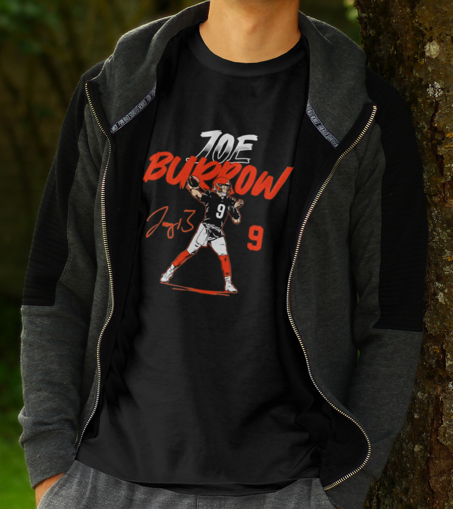 Joe Burrow 9 Cleveland Browns 2026 Football Quarterback T-Shirt
