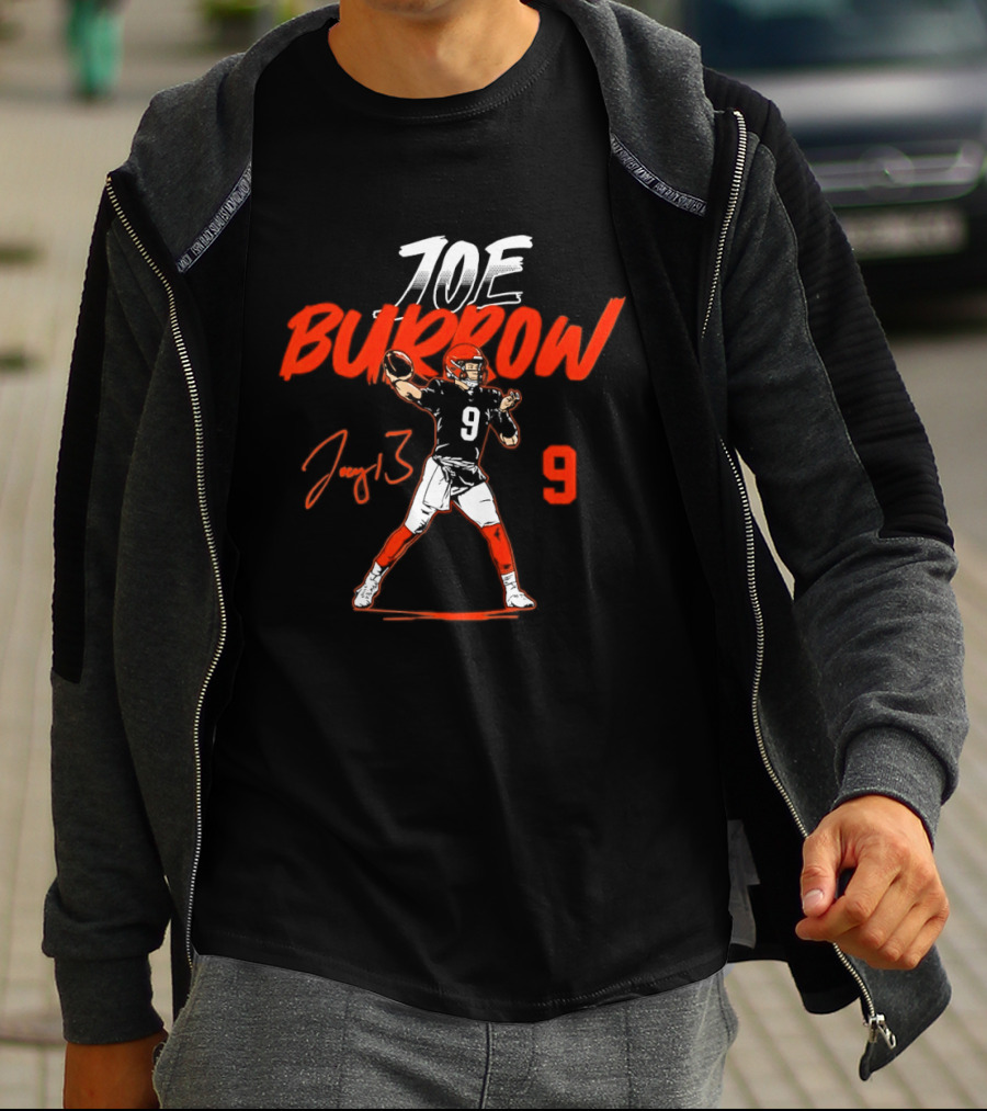 Joe Burrow 9 Cleveland Browns 2026 Football Quarterback T-Shirt