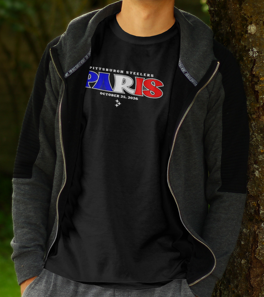 Pittsburgh Steelers Paris October 25 2026 T-Shirt