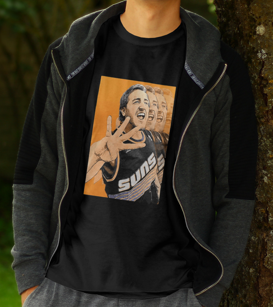 Phoenix Basketball Suns In 4 Fan Celebration T-Shirt