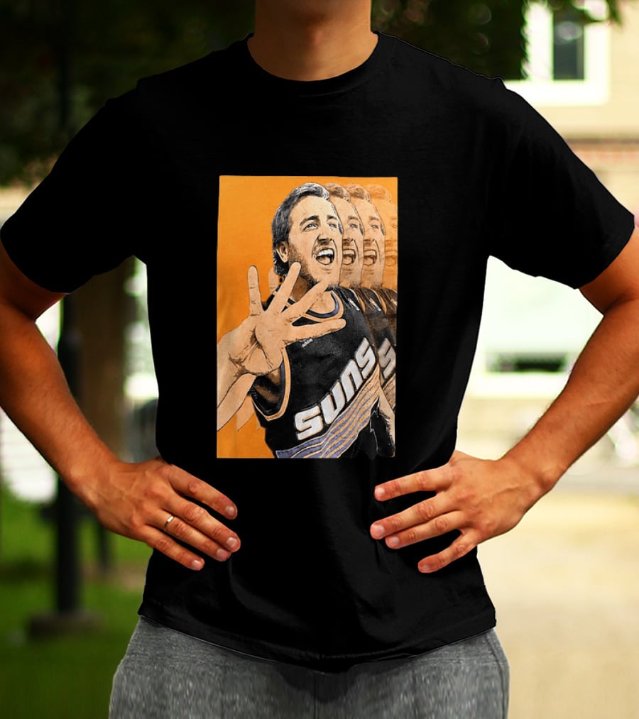 Phoenix Basketball Suns In 4 Fan Celebration T-Shirt