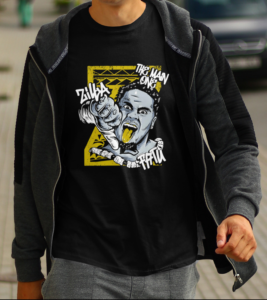 Zilla The Man One Fatu Samoan Spike T-Shirt